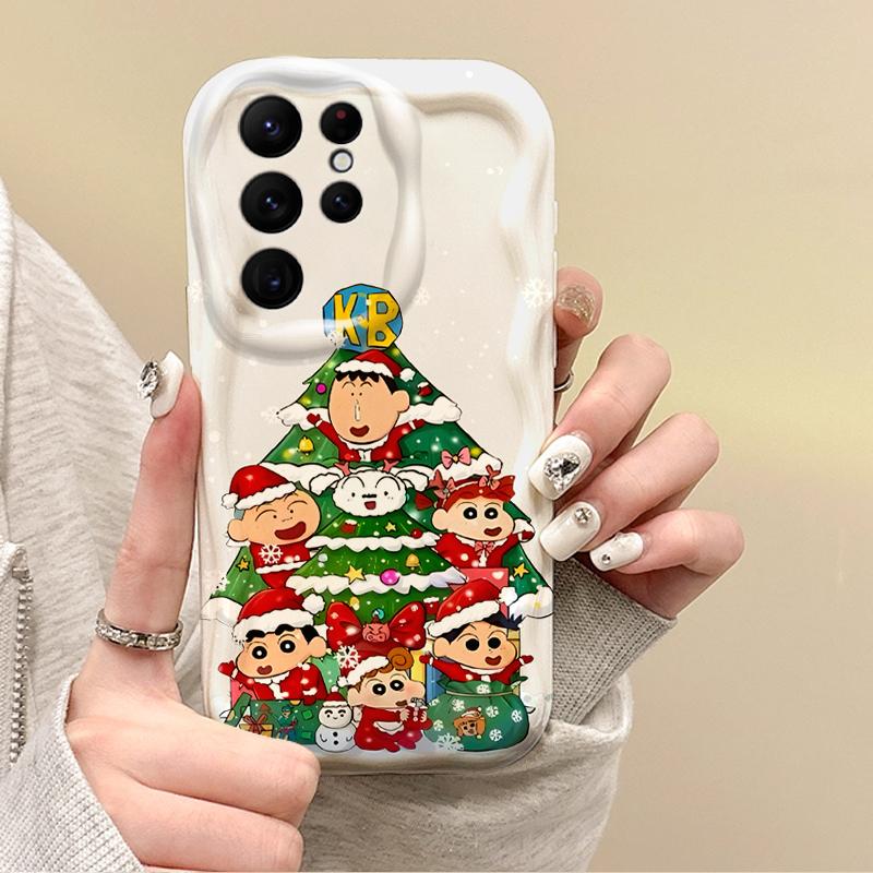 New C-Crayon Shin-chans Christmas Phone Case For Samsung Galaxy S25 S24 S23 S22 Ultra Plus S21 FE A73 A72 A55 A54 Silicone Cover Galaxy S25
New C-Crayon Shin-chans Christmas Phone Case For Samsung Galaxy S25 S24 S23 S22 Ultra Plus S21 FE A73 A72 A55 A54 Silicone Cover Galaxy S25