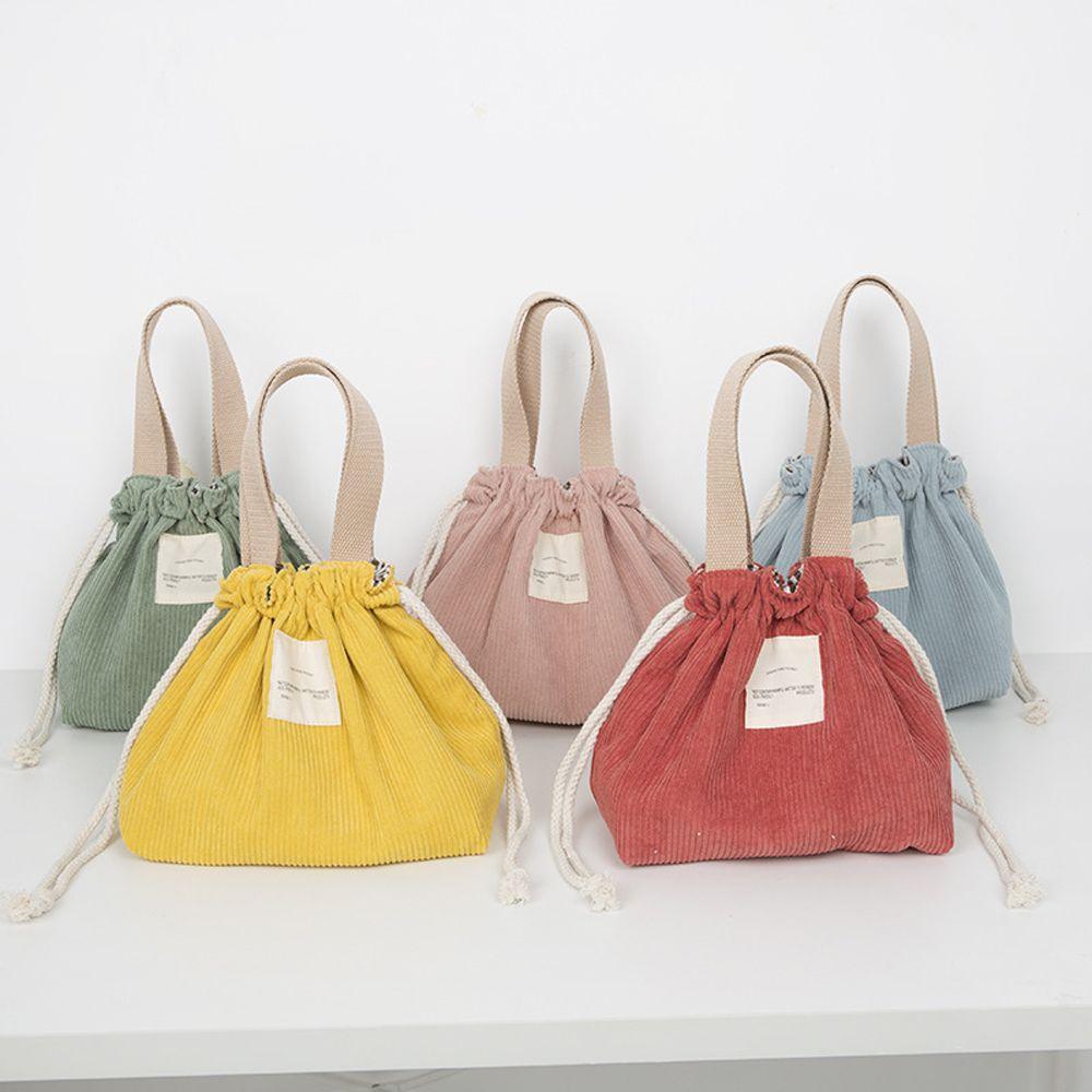 Travel Necessary Corduroy Dinner Container Drawstring Picnic Tote Lunch Box Small Handbag Lunch Bag
Travel Necessary Corduroy Dinner Container Drawstring Picnic Tote Lunch Box Small Handbag Lunch Bag