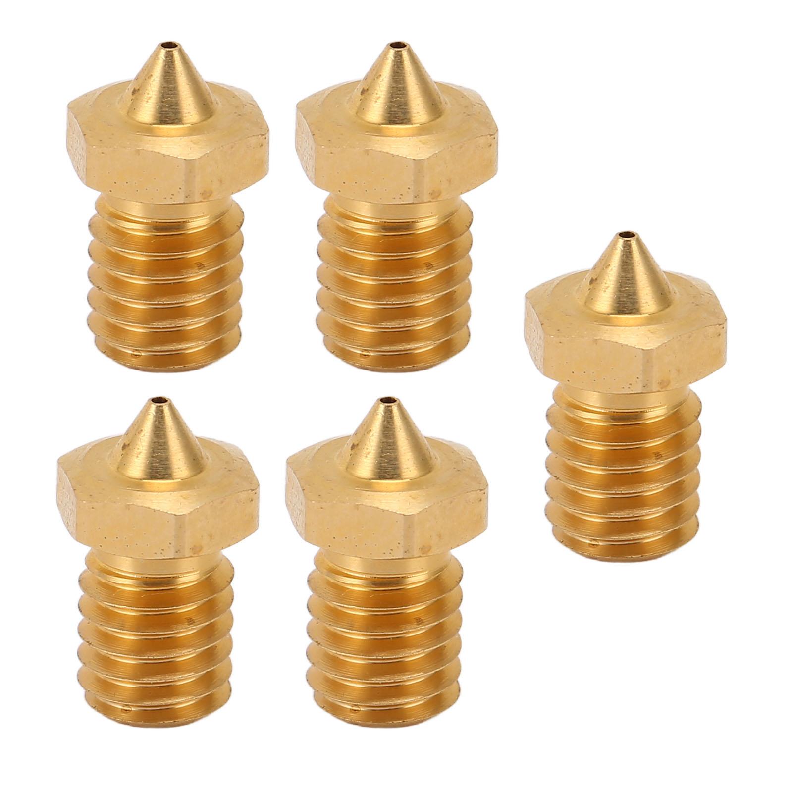 5 шт. Сопло для 3D-принтера CHT V6 3 отверстия Высокий поток Экструдер для принтера Латунные сопла для 1,75 мм PLA ABS 0.6mm
5 шт. Сопло для 3D-принтера CHT V6 3 отверстия Высокий поток Экструдер для принтера Латунные сопла для 1,75 мм PLA ABS 0.6mm