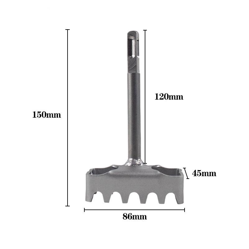 86 Line Box Socket Hole Punch - Quick Electric Hammer Drill with Hardened Square Handle (Durable,Wear-Resistant, Open-Hole Tool)
86 Line Box Socket Hole Punch - Quick Electric Hammer Drill with Hardened Square Handle (Durable,Wear-Resistant, Open-Hole Tool)