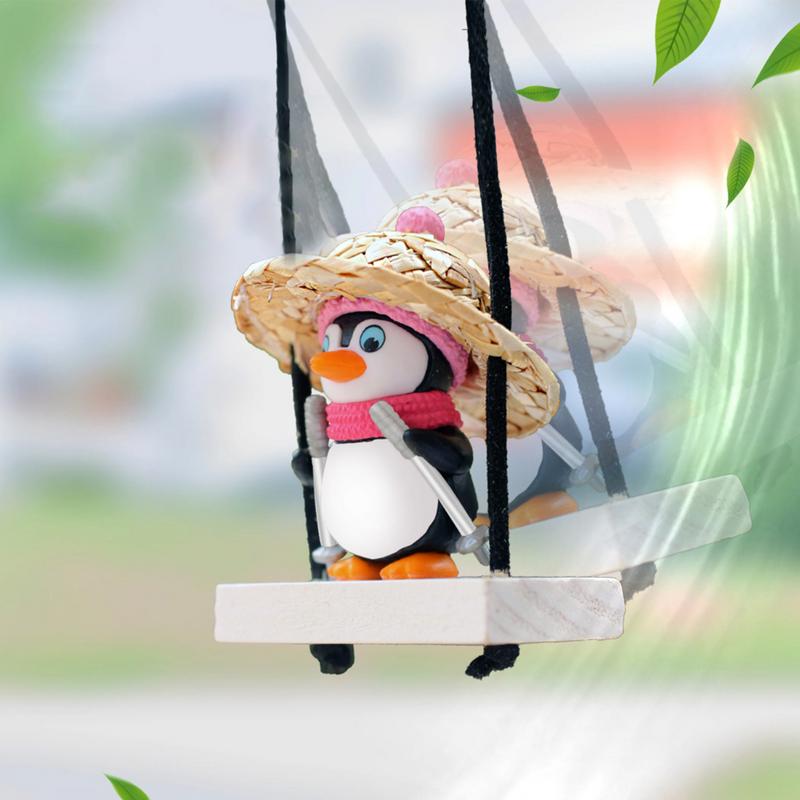 Car Swinging Ornament Cute Penguin On Swing Car Interior Accessories Cute Charm Automotive Hang Ornament Interior Decor
Car Swinging Ornament Cute Penguin On Swing Car Interior Accessories Cute Charm Automotive Hang Ornament Interior Decor