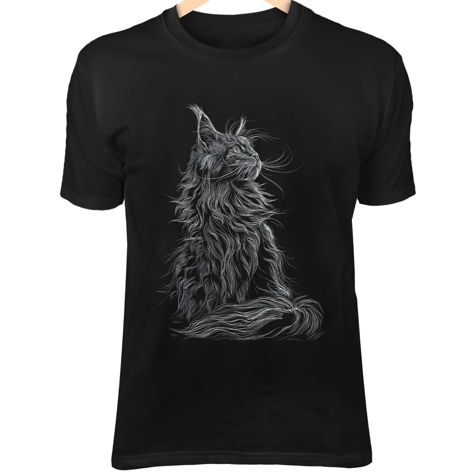Maine Coon Cat Line Art - Fluffy Cartoon Doodle with Tufted Ears & Bushy Tail S
Maine Coon Cat Line Art - Fluffy Cartoon Doodle with Tufted Ears & Bushy Tail S