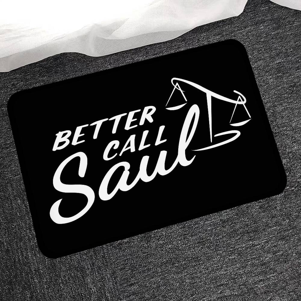 Classic Movie B-Better Call Saul Entrance Door Mat Nordic Style Bedroom Living Room Doormat Home Balcony Anti-Slip Home Decor 40x60 cm
Classic Movie B-Better Call Saul Entrance Door Mat Nordic Style Bedroom Living Room Doormat Home Balcony Anti-Slip Home Decor 40x60 cm