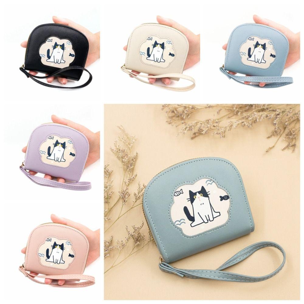Cartoon Cute Cat Short Wallet Multi-card Slot Card Holder Elegant PU Leather Card Bag Outdoor рожевий
Cartoon Cute Cat Short Wallet Multi-card Slot Card Holder Elegant PU Leather Card Bag Outdoor рожевий