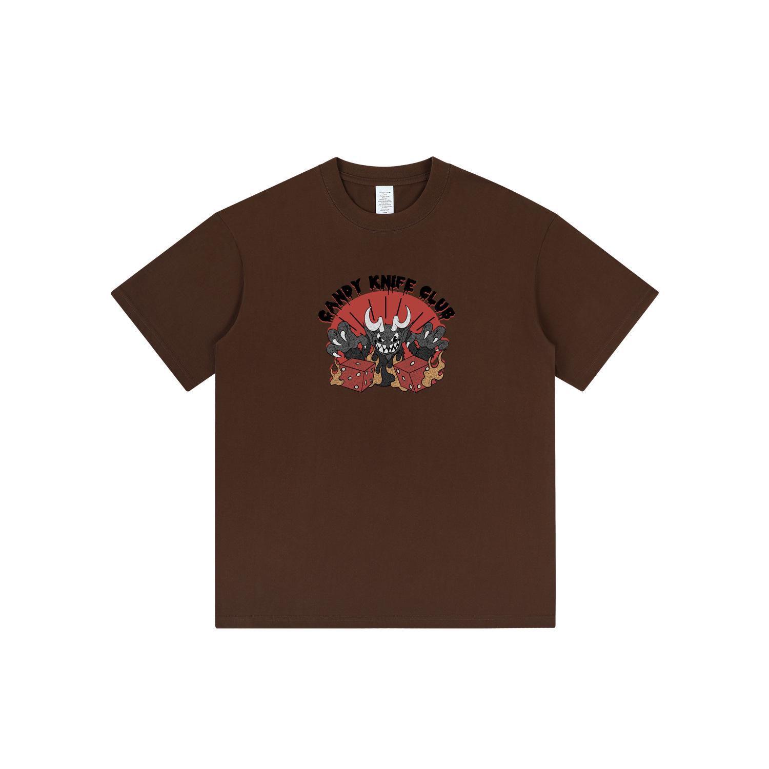 Trendy Unisex Dark Demon Print T-Shirt - Versatile Short Sleeve Top for Couples 2XL
Trendy Unisex Dark Demon Print T-Shirt - Versatile Short Sleeve Top for Couples 2XL