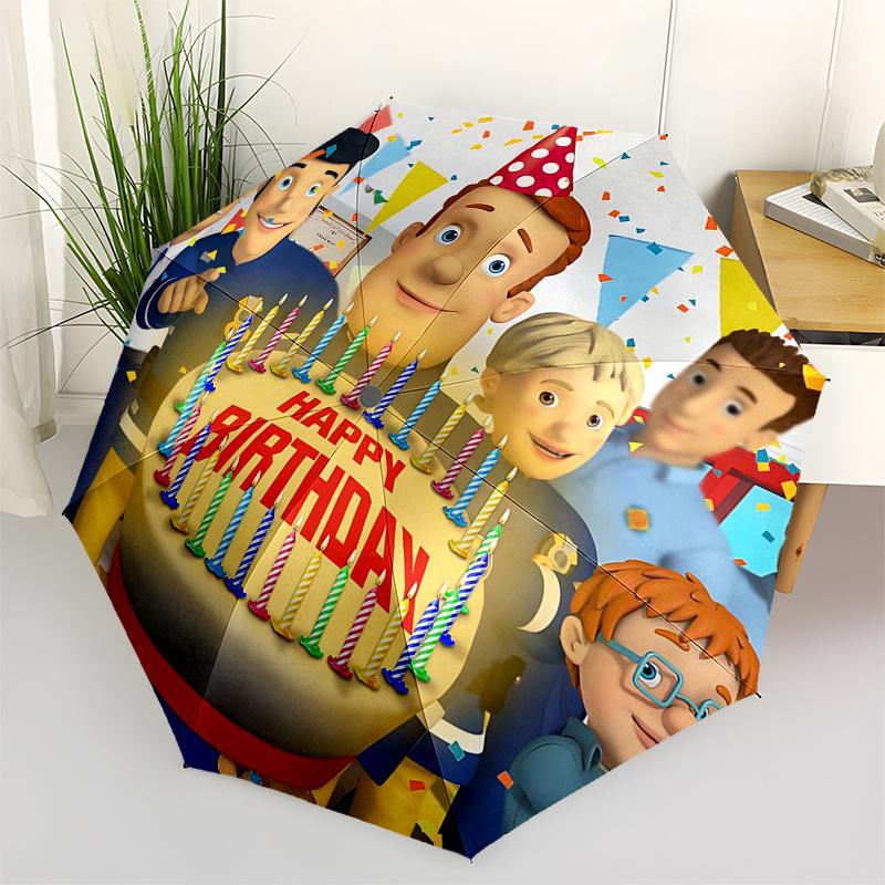 Fireman Fire trucks Themed Travel Umbrella-8 Ribs Automatic Opening and Closing, Portable Folding Design, Compact and Stylish Umbrella Suita
Fireman Fire trucks Themed Travel Umbrella-8 Ribs Automatic Opening and Closing, Portable Folding Design, Compact and Stylish Umbrella Suita