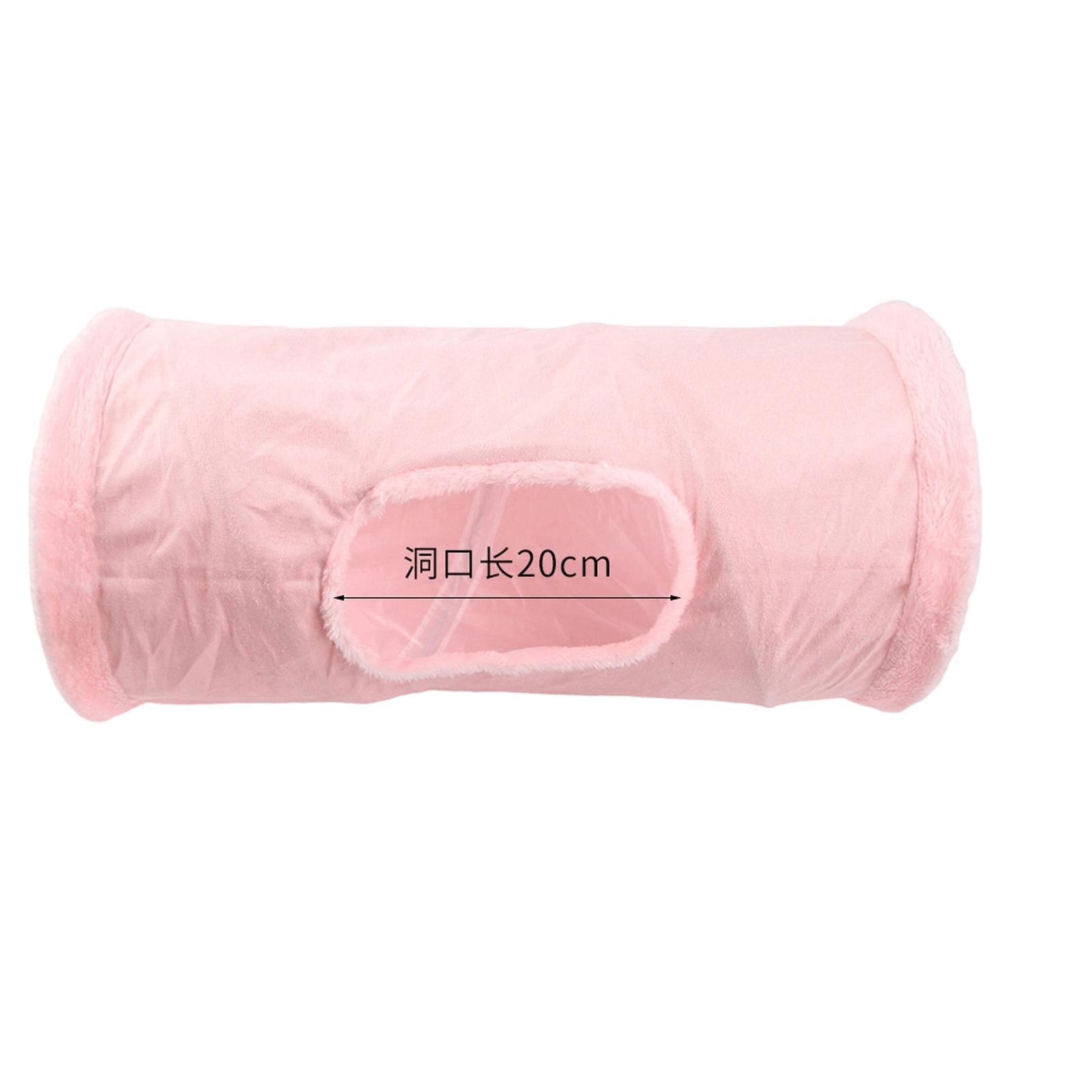 Plush Tunnel with Crinkle Paper Foldable Suede Play Tunnel Tube Toy one size рожевий
Plush Tunnel with Crinkle Paper Foldable Suede Play Tunnel Tube Toy one size рожевий