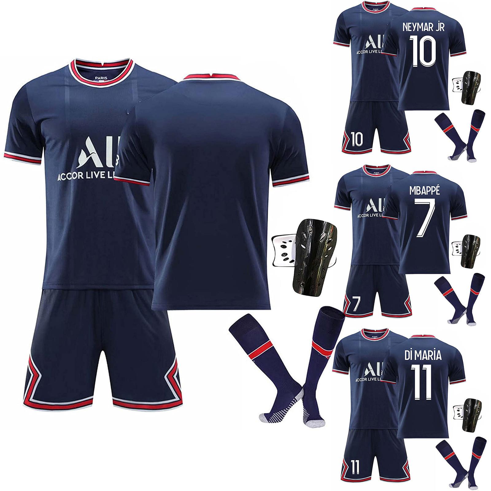 Комплект тренировочного костюма для детской футбольной формы 2122 Paris Home Jersey-Paris Saint-Germain
Комплект тренировочного костюма для детской футбольной формы 2122 Paris Home Jersey-Paris Saint-Germain