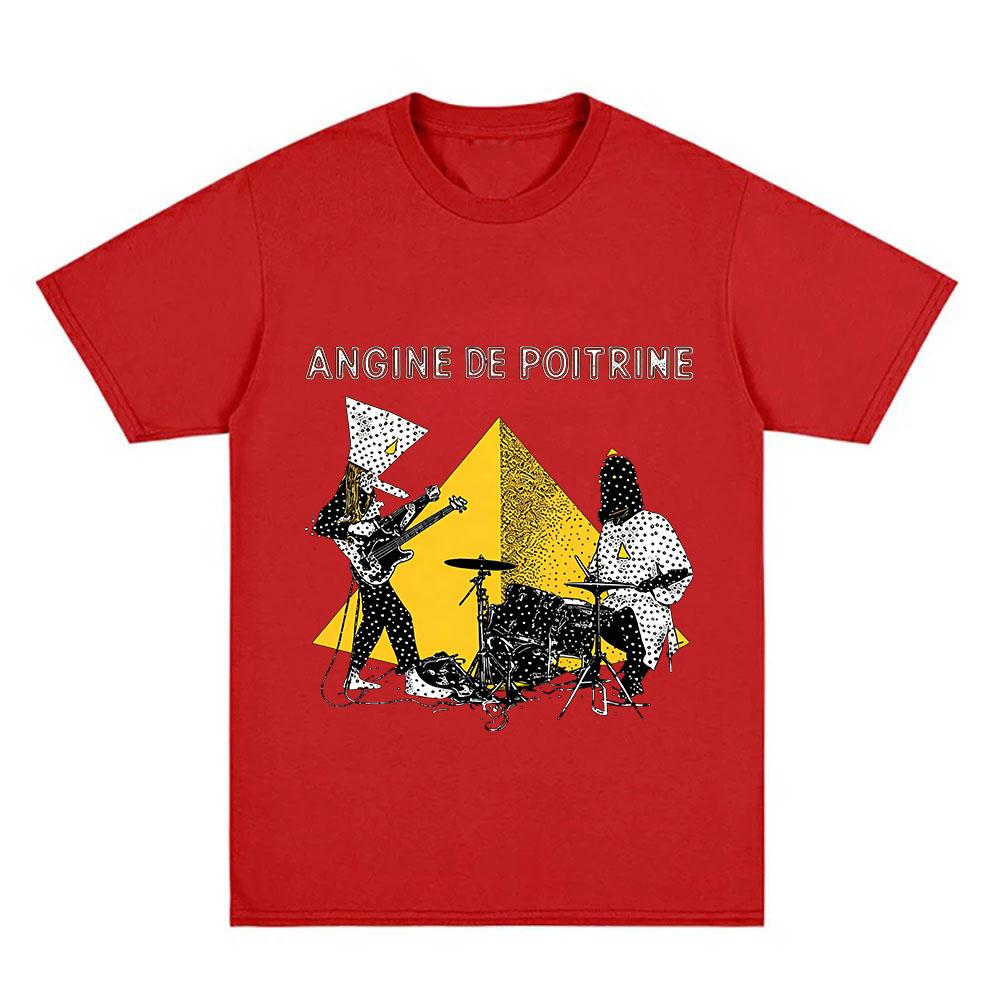 Angine De Poitrine Graphic Print T-shirt 100% Cotton Tops Vol. Ii Tees Hip Hop Women and Men Casual Fashion O-neck Tops Summer T Shirt XXL червоний
Angine De Poitrine Graphic Print T-shirt 100% Cotton Tops Vol. Ii Tees Hip Hop Women and Men Casual Fashion O-neck Tops Summer T Shirt XXL червоний
