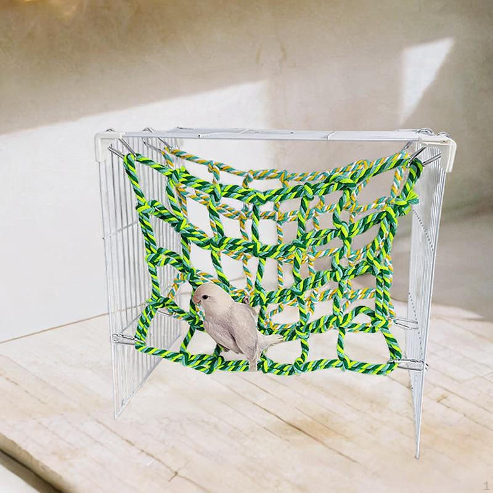 Parrot Climbing Net Cage Accessory Compact Netting Toy Small Bird Hammock for Pet Parakeets зелёный
Parrot Climbing Net Cage Accessory Compact Netting Toy Small Bird Hammock for Pet Parakeets зелёный