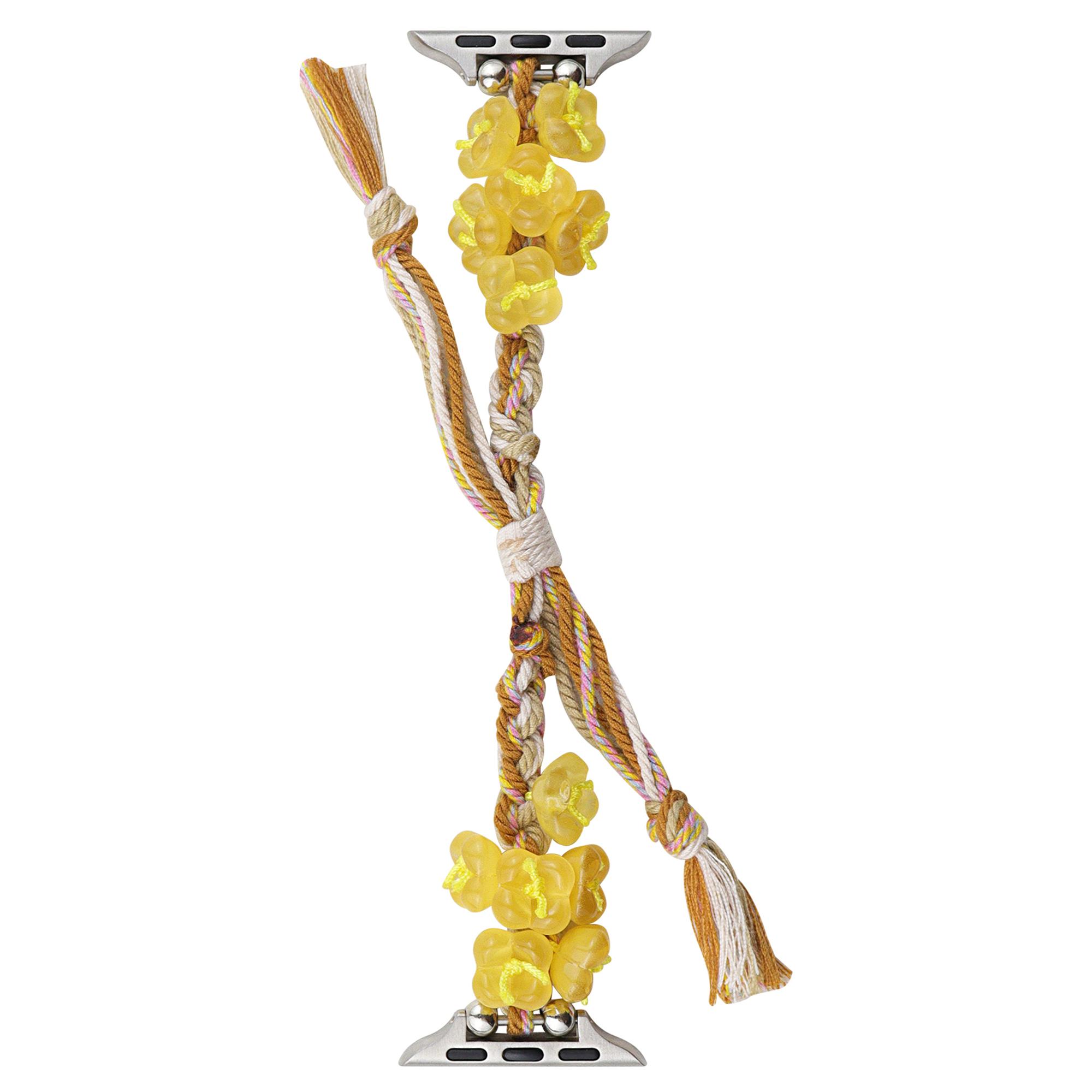 Для Apple Watch 10 46мм/Ultra 2/Ultra 49мм/9 8 7 45мм/SE (2023) SE (2022) SE 6 5 4 44мм/3 2 1 42мм Ремінець для годинника з плетеної мотузки Yellow
Для Apple Watch 10 46мм/Ultra 2/Ultra 49мм/9 8 7 45мм/SE (2023) SE (2022) SE 6 5 4 44мм/3 2 1 42мм Ремінець для годинника з плетеної мотузки Yellow