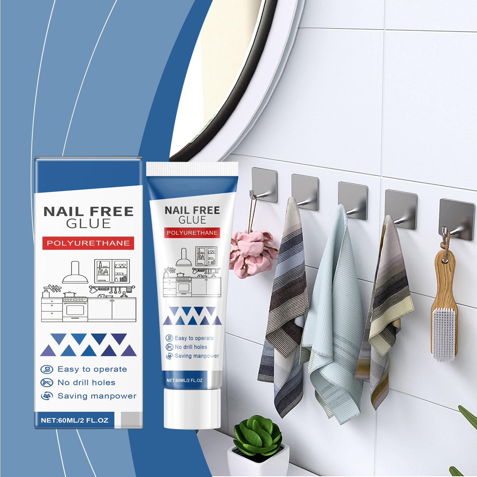 60ml Nail Free Glue Instant Bonding Adhesive Sealant Multifunctional Adhesive Glue for Resin Ceramic Metal Glass
60ml Nail Free Glue Instant Bonding Adhesive Sealant Multifunctional Adhesive Glue for Resin Ceramic Metal Glass