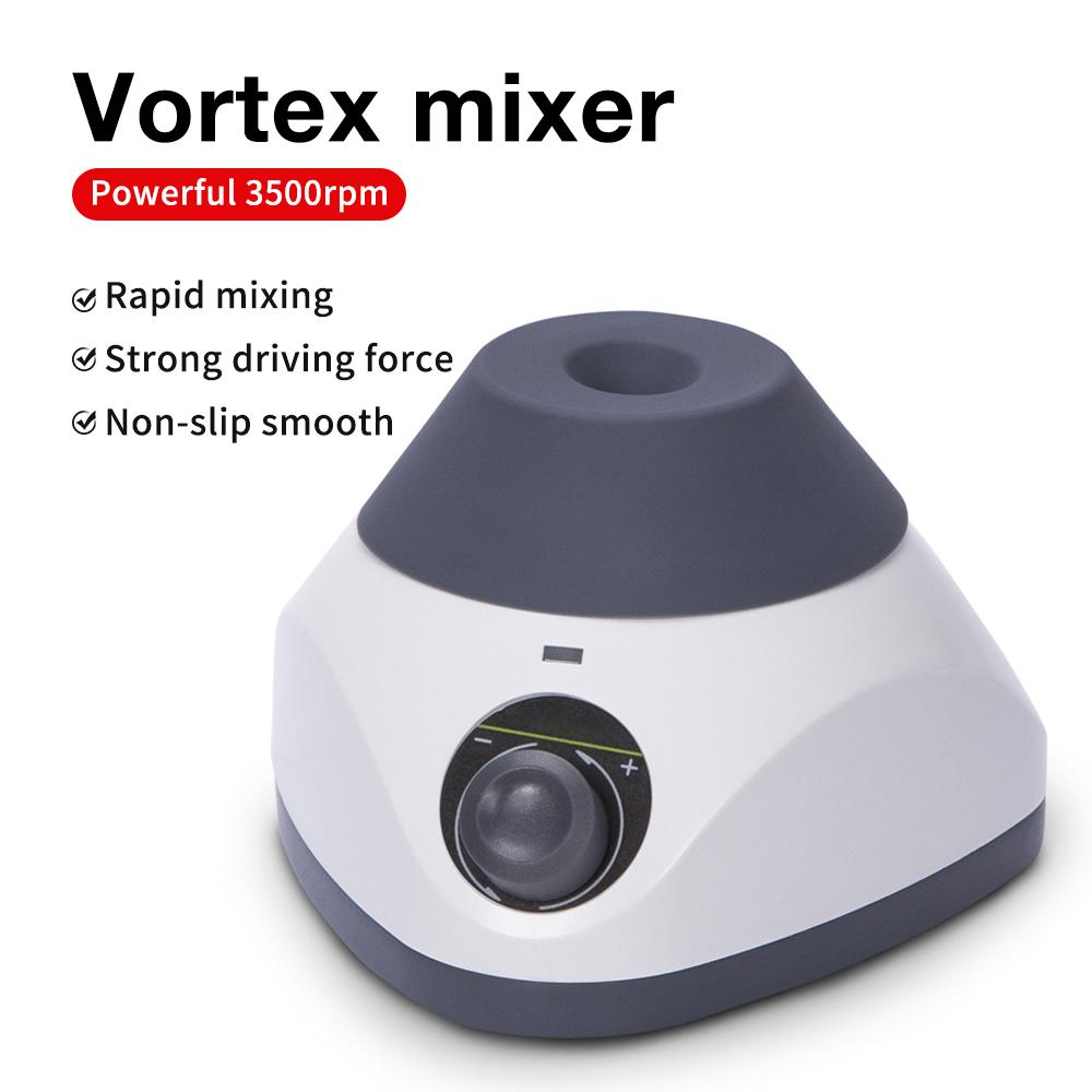 Міні-змішувач вихровий 500-3500 об/хв Змішувач зі змінною швидкістю 50 мл Вихровий перемішувач рідин Вихровий шейкер для лабораторії Хімічної Біології EU Plug білий
Міні-змішувач вихровий 500-3500 об/хв Змішувач зі змінною швидкістю 50 мл Вихровий перемішувач рідин Вихровий шейкер для лабораторії Хімічної Біології EU Plug білий