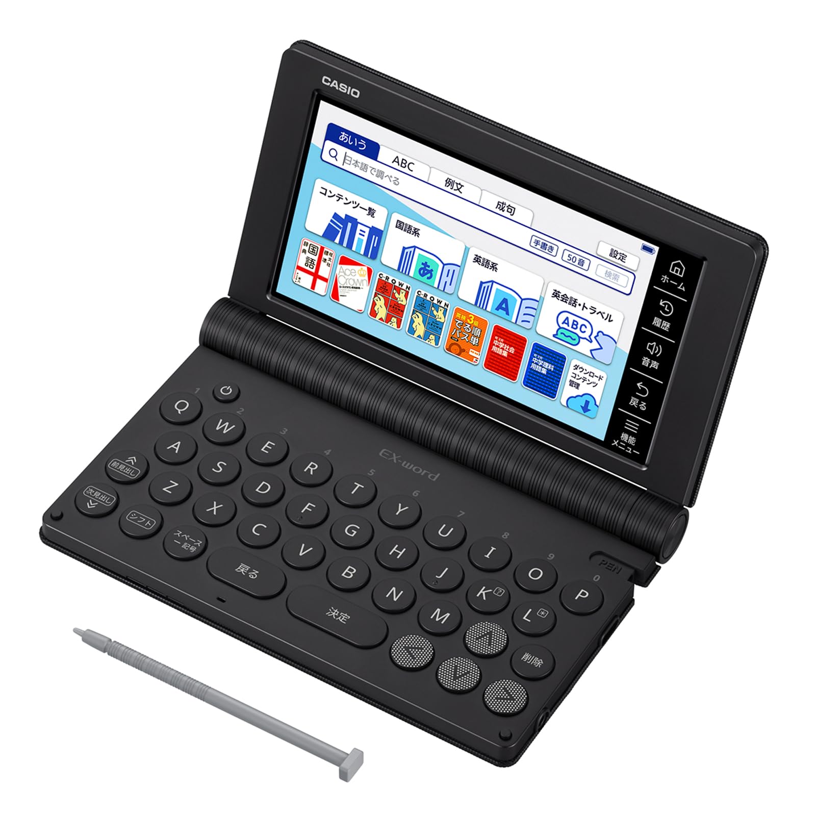 Casio Electronic Dictionary for Junior High School Students 180 Contents Black Special Set Ex-word XD-SA3900BK XD-SAN39BK чорний
Casio Electronic Dictionary for Junior High School Students 180 Contents Black Special Set Ex-word XD-SA3900BK XD-SAN39BK чорний