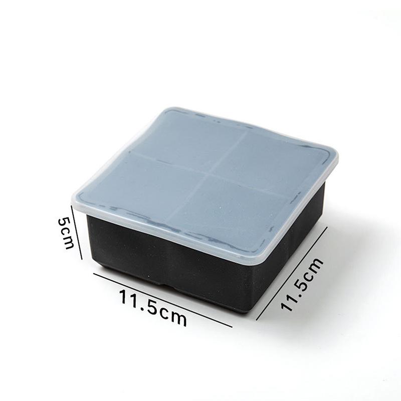 4/6/8/Grid Big Ice Tray Mold Box Large Food Grade Silicone Ice Cube Square Tray Mold Pub Wine Ice Blocks Maker Model A4
4/6/8/Grid Big Ice Tray Mold Box Large Food Grade Silicone Ice Cube Square Tray Mold Pub Wine Ice Blocks Maker Model A4