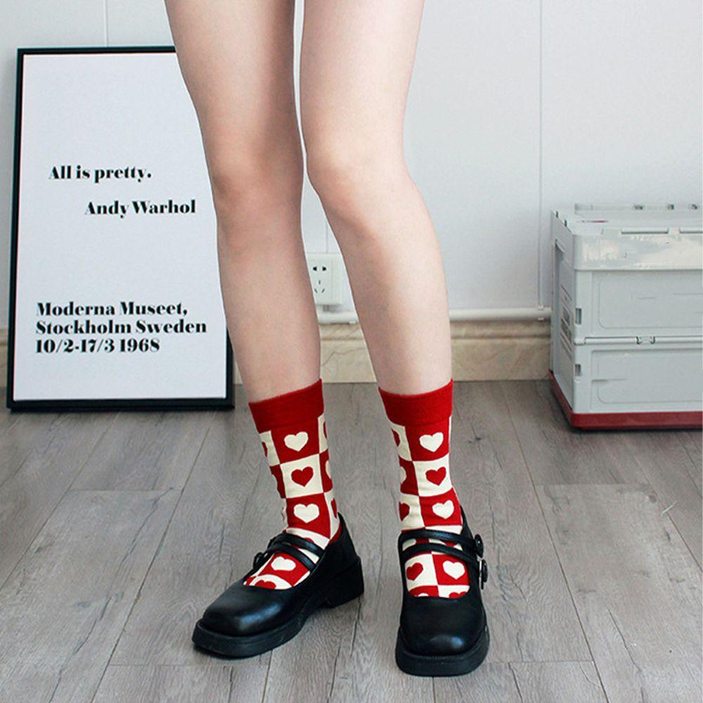 Breathable Love Heart For Girls Dots Lolita Hosiery Women Cotton Socks Korean Tube Socks Stripe
Breathable Love Heart For Girls Dots Lolita Hosiery Women Cotton Socks Korean Tube Socks Stripe