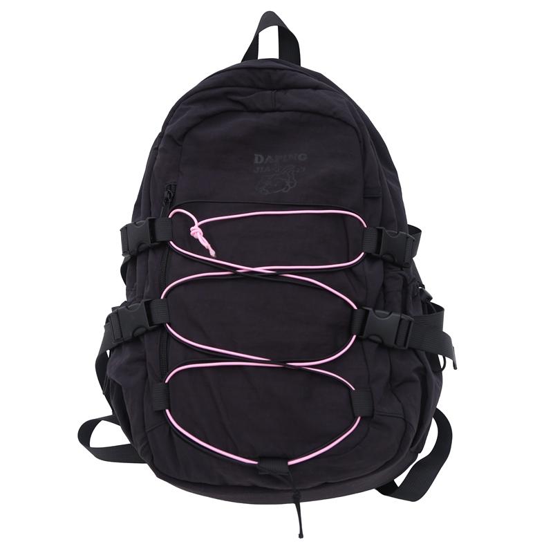 Шкільний жіночий рюкзак великої ємності для молодших школярів, чоловічий рюкзак чорний
Шкільний жіночий рюкзак великої ємності для молодших школярів, чоловічий рюкзак чорний