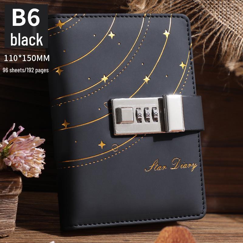 New Style Password Lock Notebook for Students & Celebrities
New Style Password Lock Notebook for Students & Celebrities