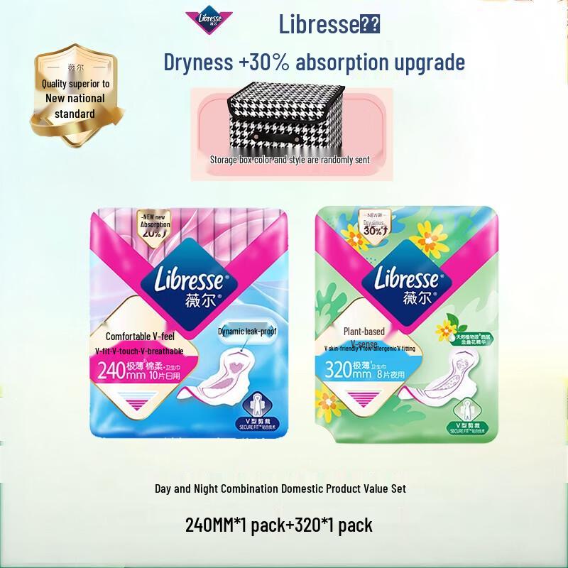 Whisper Plant Extract Sanitary Pad Set
Whisper Plant Extract Sanitary Pad Set
