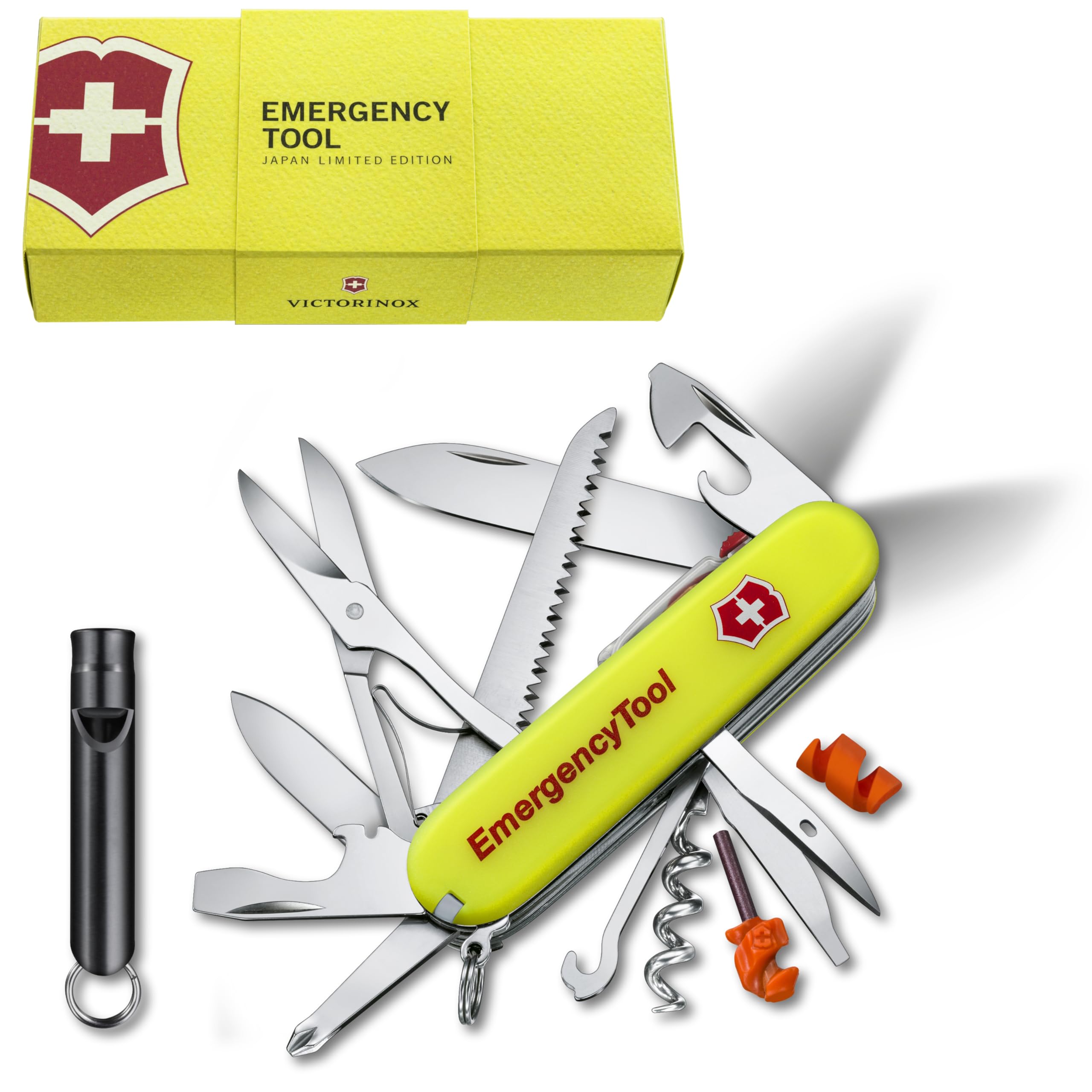 Victorinox Аварийный инструмент Huntman Light со свистком Многофункциональный нож Товары для предотвращения стихийных бедствий Светящийся светодиодный фонарь Альпинизм Пеший туризм Кемпинг жёлтый
Victorinox Аварийный инструмент Huntman Light со свистком Многофункциональный нож Товары для предотвращения стихийных бедствий Светящийся светодиодный фонарь Альпинизм Пеший туризм Кемпинг жёлтый