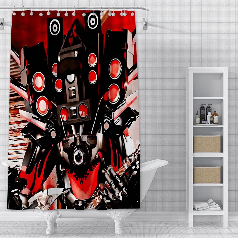 S-Скибиди Туалет Занавеска для душа Водонепроницаемая Полиэстеровая ткань Краска Красочные Занавески для ванной Домашний Декор для ванной Занавеска с крючком YL90x180cm
S-Скибиди Туалет Занавеска для душа Водонепроницаемая Полиэстеровая ткань Краска Красочные Занавески для ванной Домашний Декор для ванной Занавеска с крючком YL90x180cm