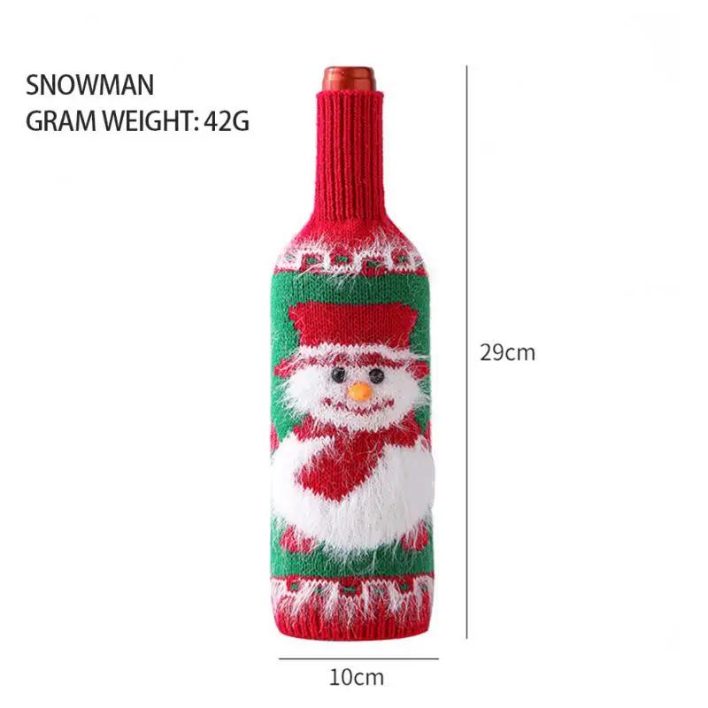 Рождественские украшения для дома Санта-Клаус Крышка для бутылки вина Снеговик Чулок Подарок Вязаный Рождественский Декор Навидад С Новым годом as show
Рождественские украшения для дома Санта-Клаус Крышка для бутылки вина Снеговик Чулок Подарок Вязаный Рождественский Декор Навидад С Новым годом as show