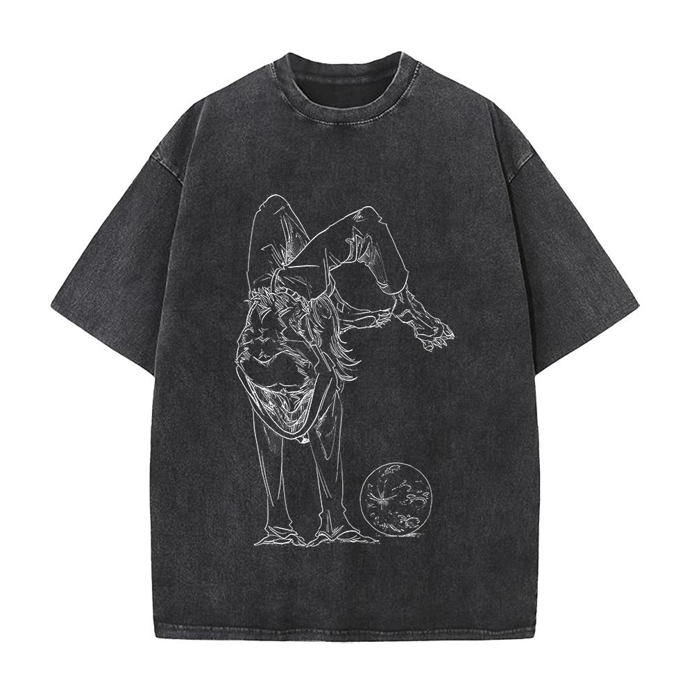 Legoshi Printed Tee Anime BEASTARS Clothing Men Women Retro Washed T-shirts Short Sleeve Tshirt Harajuku Male Cotton T Shirt XXL чорний
Legoshi Printed Tee Anime BEASTARS Clothing Men Women Retro Washed T-shirts Short Sleeve Tshirt Harajuku Male Cotton T Shirt XXL чорний