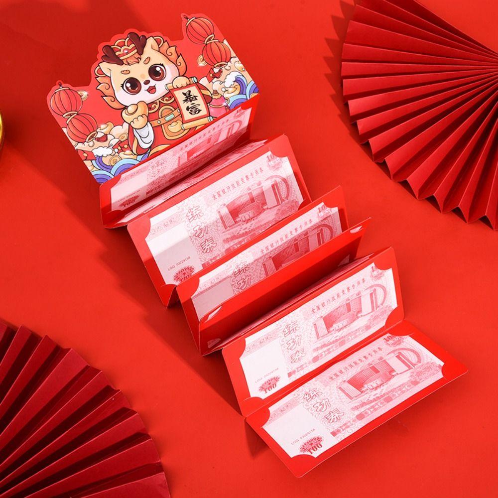 2024 New Year Packet Money Pocket Dragon Pattern Blessing Bag Fodable Red Pocket Celebration Party
2024 New Year Packet Money Pocket Dragon Pattern Blessing Bag Fodable Red Pocket Celebration Party