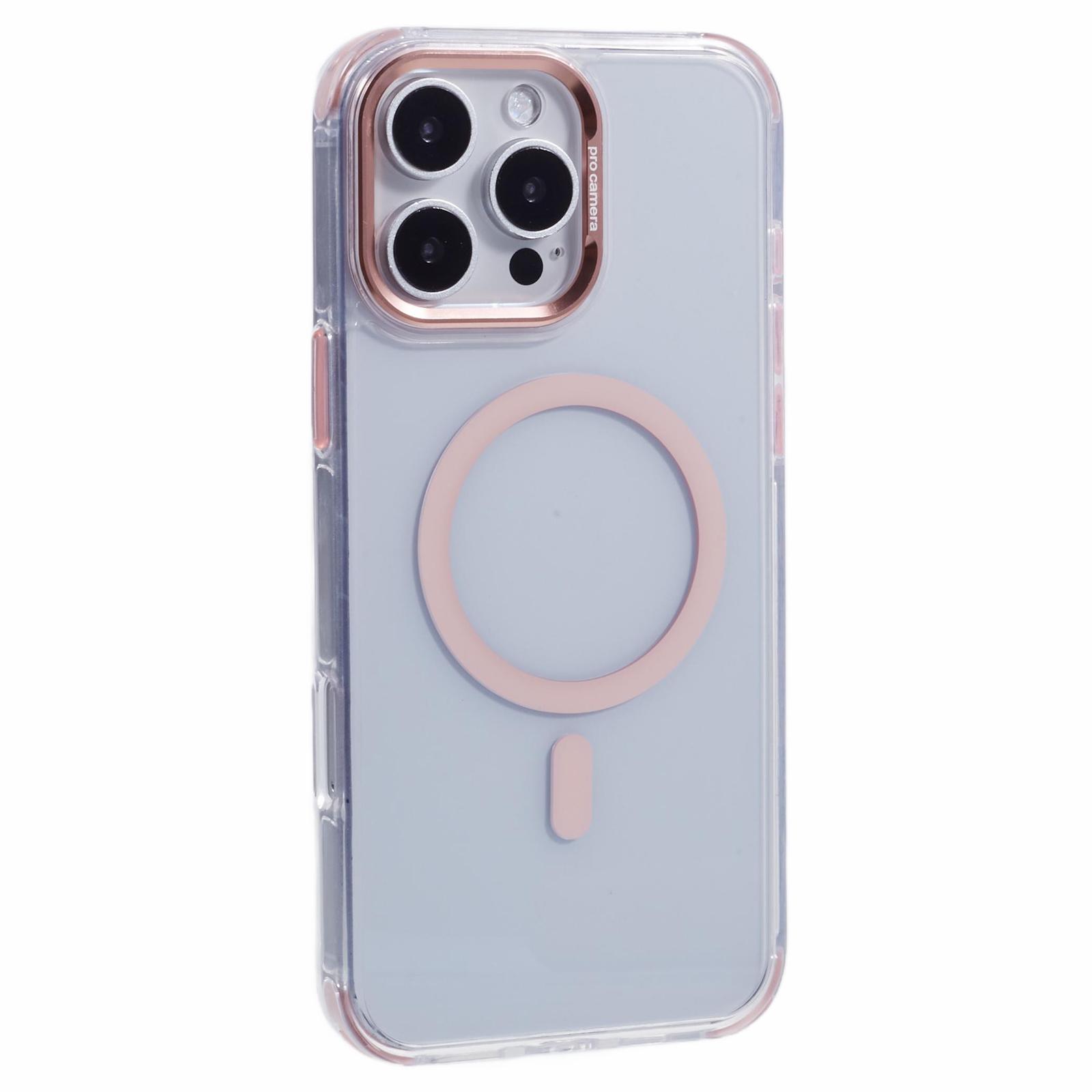 For iPhone 16 Pro Clear Case Compatible with MagSafe Four Corners Anti-Drop PC+TPU Phone Cover F
For iPhone 16 Pro Clear Case Compatible with MagSafe Four Corners Anti-Drop PC+TPU Phone Cover F