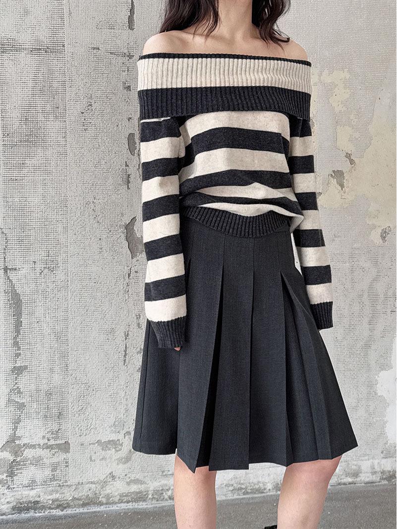 Luxi Retro Academy High-Waist Wool A-Line Pleated Midi Skirt (Spring Collection) Large
Luxi Retro Academy High-Waist Wool A-Line Pleated Midi Skirt (Spring Collection) Large