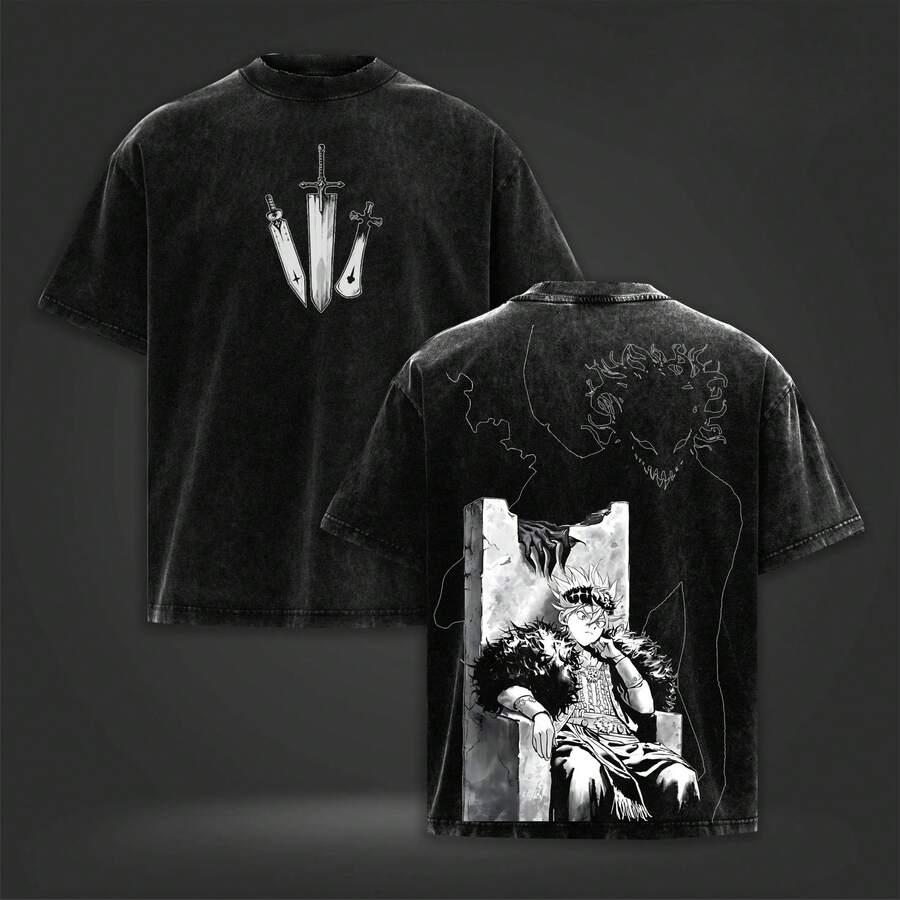 Anime Black Clover Asta Cool Graphic T Shirt Men Women Washed Cotton Tshirts Vintage Casual Clothing Harajuku Oversized T-shirt S чёрный
Anime Black Clover Asta Cool Graphic T Shirt Men Women Washed Cotton Tshirts Vintage Casual Clothing Harajuku Oversized T-shirt S чёрный