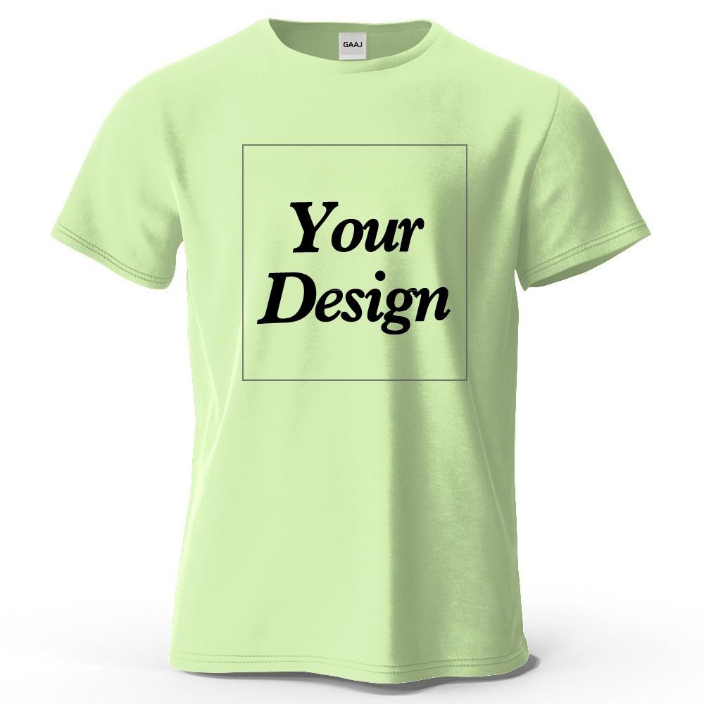 Premium Custom Print T shirt 100 Cotton TShirts Customize Your Own Desgin Logo TShirt Diy Printing Photo Letter Man Woman Tops 4XL
Premium Custom Print T shirt 100 Cotton TShirts Customize Your Own Desgin Logo TShirt Diy Printing Photo Letter Man Woman Tops 4XL