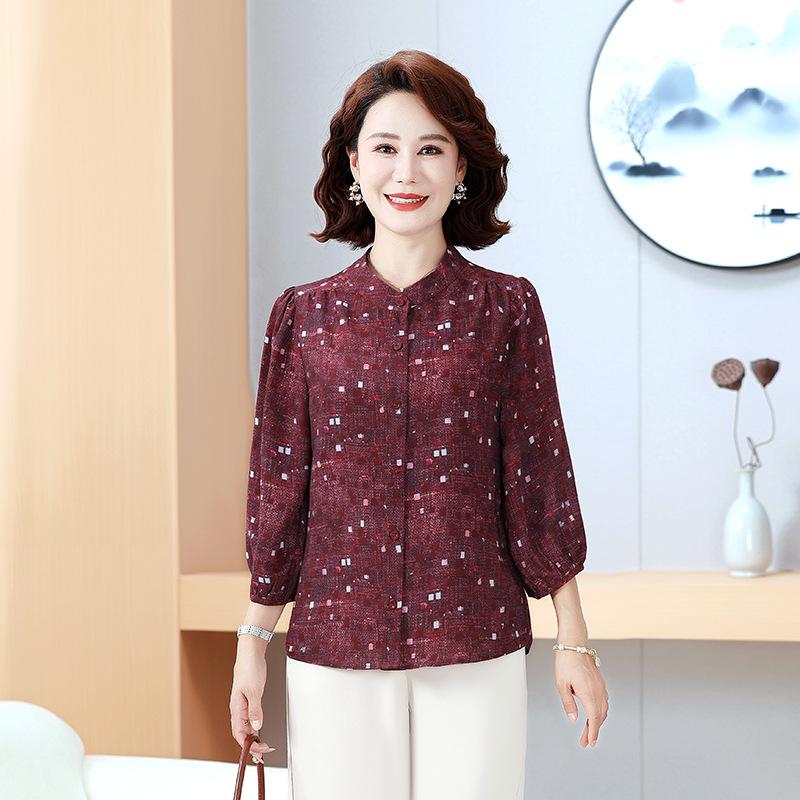Summer Fashion Seven-Sleeve Print Shirt - Women s Versatile Pullover 2025 2XL червоний/Фіолетовий
Summer Fashion Seven-Sleeve Print Shirt - Women s Versatile Pullover 2025 2XL червоний/Фіолетовий
