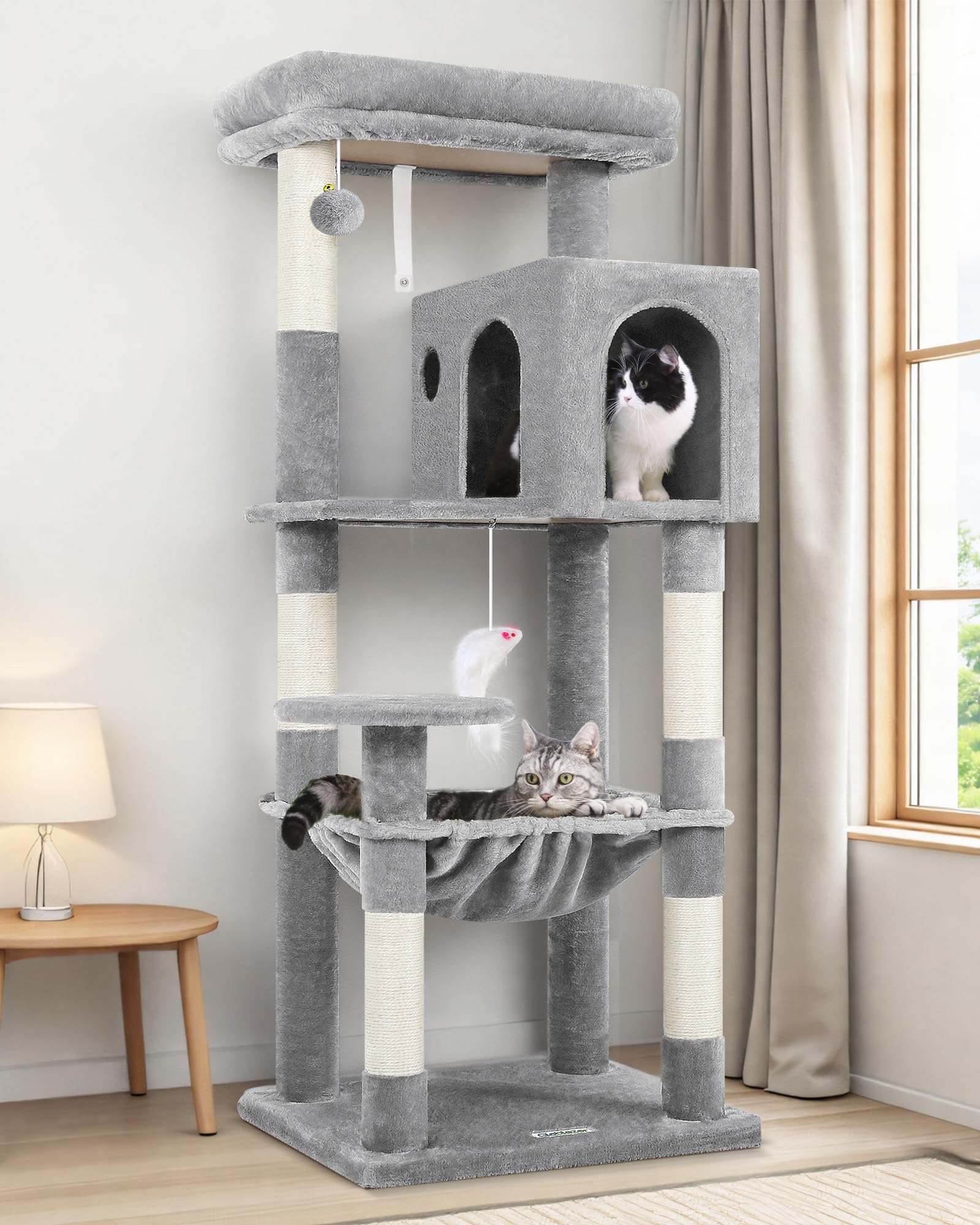 Globlazer Cat Отдельно стоящая кошка с кошкой Натуральный сизаль для царапания кошек Широкая площадка для наблюдения Помпон с для Съемная кошачья лежанка Устраняет недостаток Снимает
Globlazer Cat Отдельно стоящая кошка с кошкой Натуральный сизаль для царапания кошек Широкая площадка для наблюдения Помпон с для Съемная кошачья лежанка Устраняет недостаток Снимает