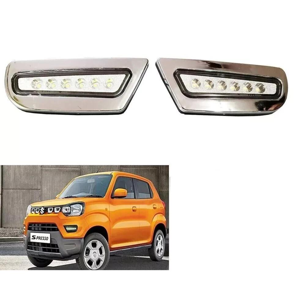 For Maruti Suzuki S-Presso 2019 Fog Light 6 LED onwards (Set of 2, Black)
For Maruti Suzuki S-Presso 2019 Fog Light 6 LED onwards (Set of 2, Black)