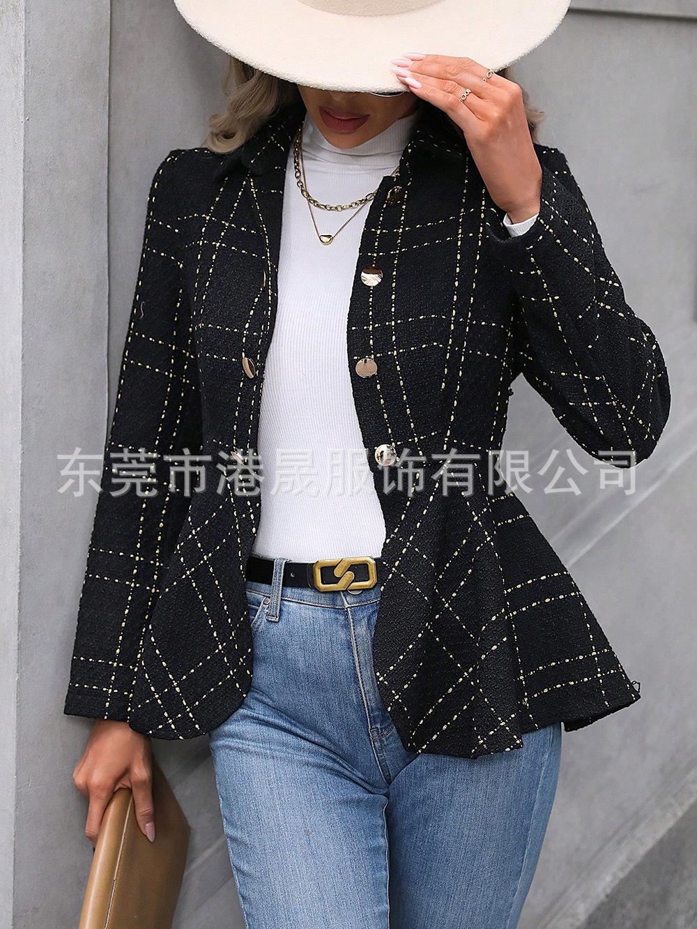 Women s Short Jacket with Gold Tone Buttons, Casual Style M
Women s Short Jacket with Gold Tone Buttons, Casual Style M