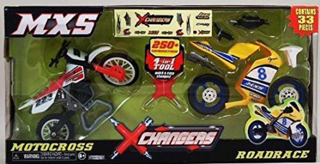 MXS Мотокросс 33 детали Jakks Pacific X-Changer
MXS Мотокросс 33 детали Jakks Pacific X-Changer