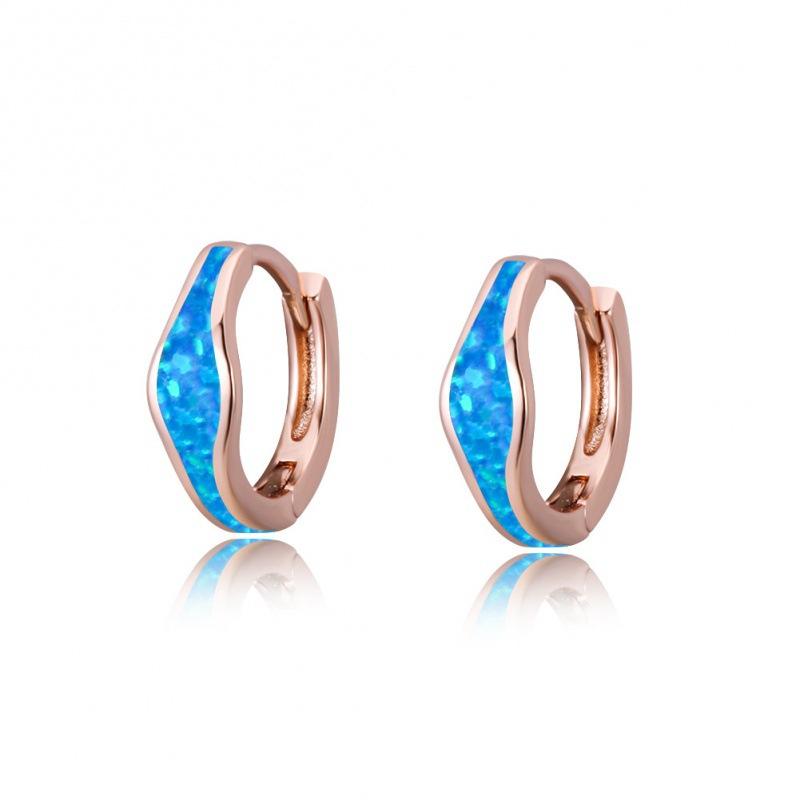 Wish European and American platinum blue opal geometric belt stud earrings oval ear buckles personalized fashion earrings 925 silver
Wish European and American platinum blue opal geometric belt stud earrings oval ear buckles personalized fashion earrings 925 silver
