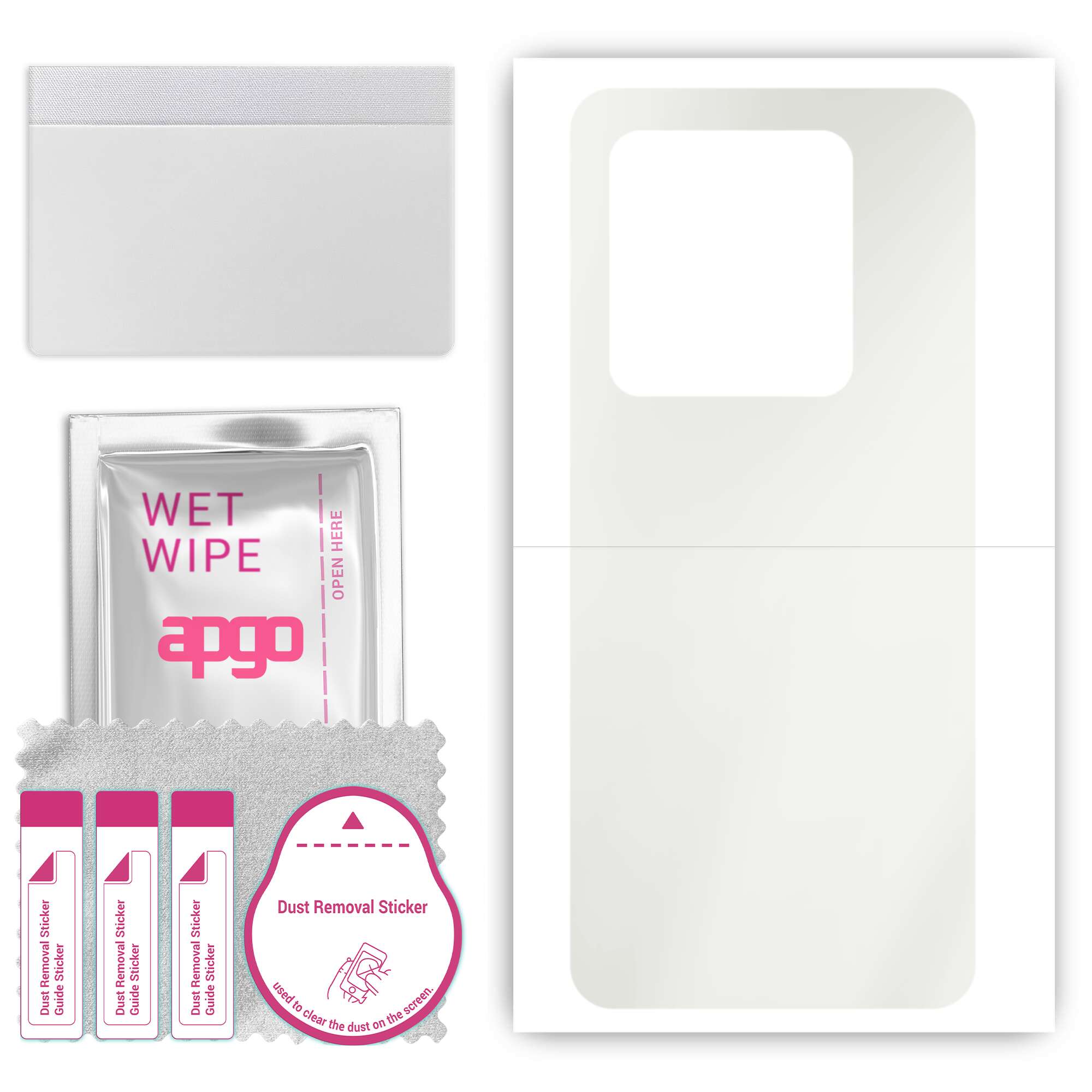 apgo MATTE Protective Skin Sticker for the back compatible with Infinix Note 30 Pro, Wrap Film, Hydrogel Film, Flexible, Soft TPU with positioning lay
apgo MATTE Protective Skin Sticker for the back compatible with Infinix Note 30 Pro, Wrap Film, Hydrogel Film, Flexible, Soft TPU with positioning lay
