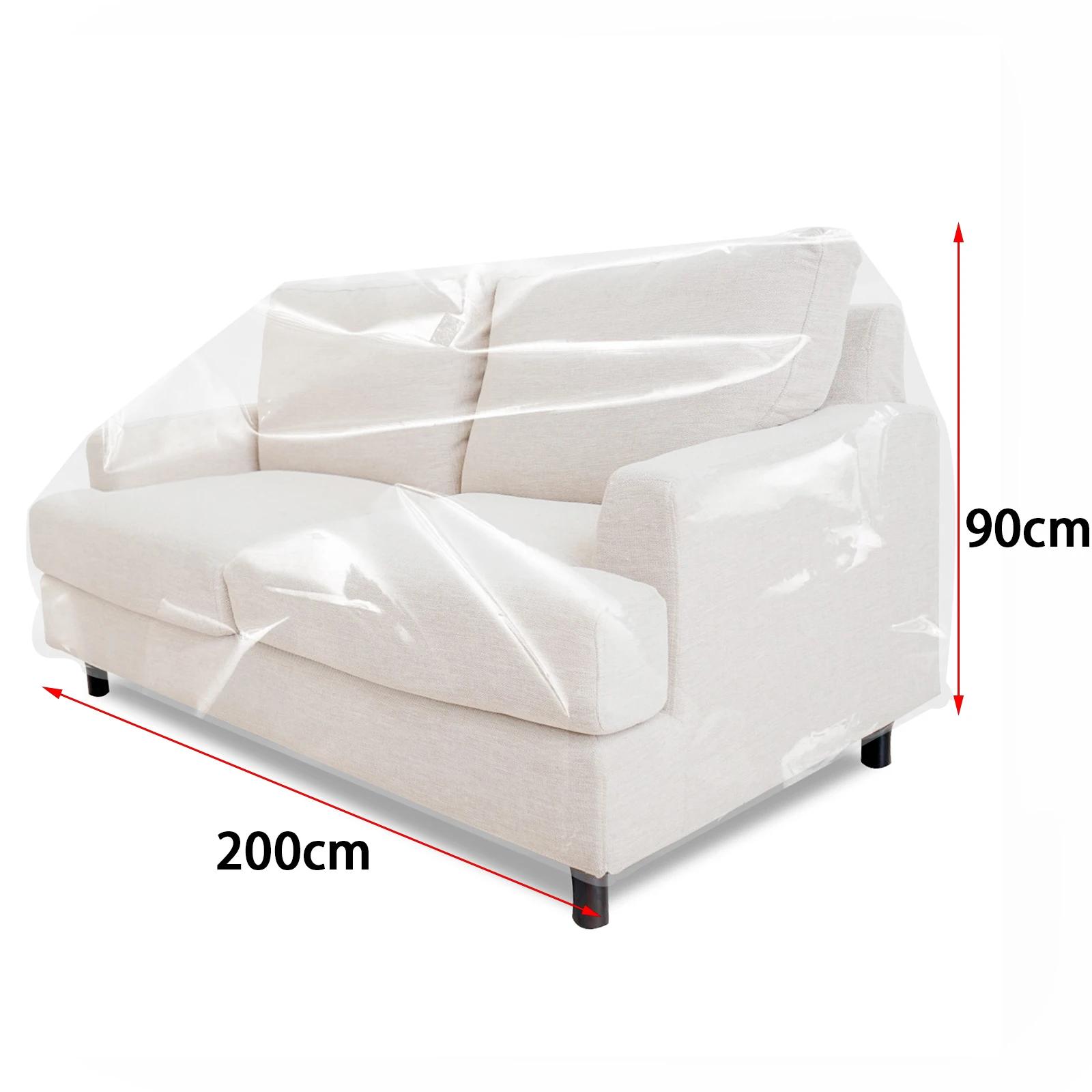 1-4 Seat Sofa Cover PE Waterproof Transparent Dustproof Furniture Chair Masking Protection CoversLiving Room Reusable
1-4 Seat Sofa Cover PE Waterproof Transparent Dustproof Furniture Chair Masking Protection CoversLiving Room Reusable