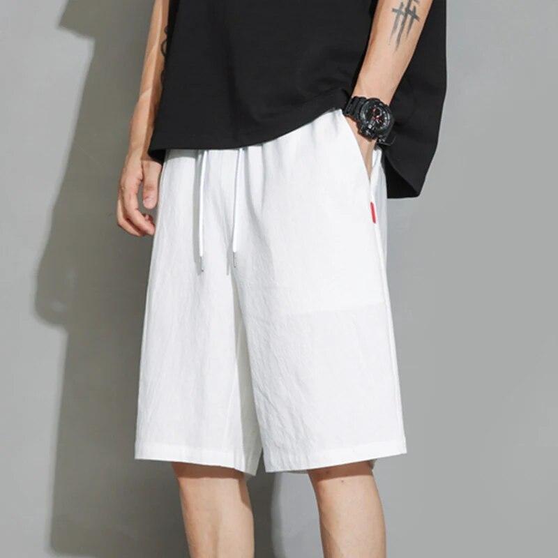Летние мужские хлопковые брюки, льняные однотонные базовые короткие брюки, мужские летние спортивные легкие спортивные штаны XXXL белый
Летние мужские хлопковые брюки, льняные однотонные базовые короткие брюки, мужские летние спортивные легкие спортивные штаны XXXL белый
