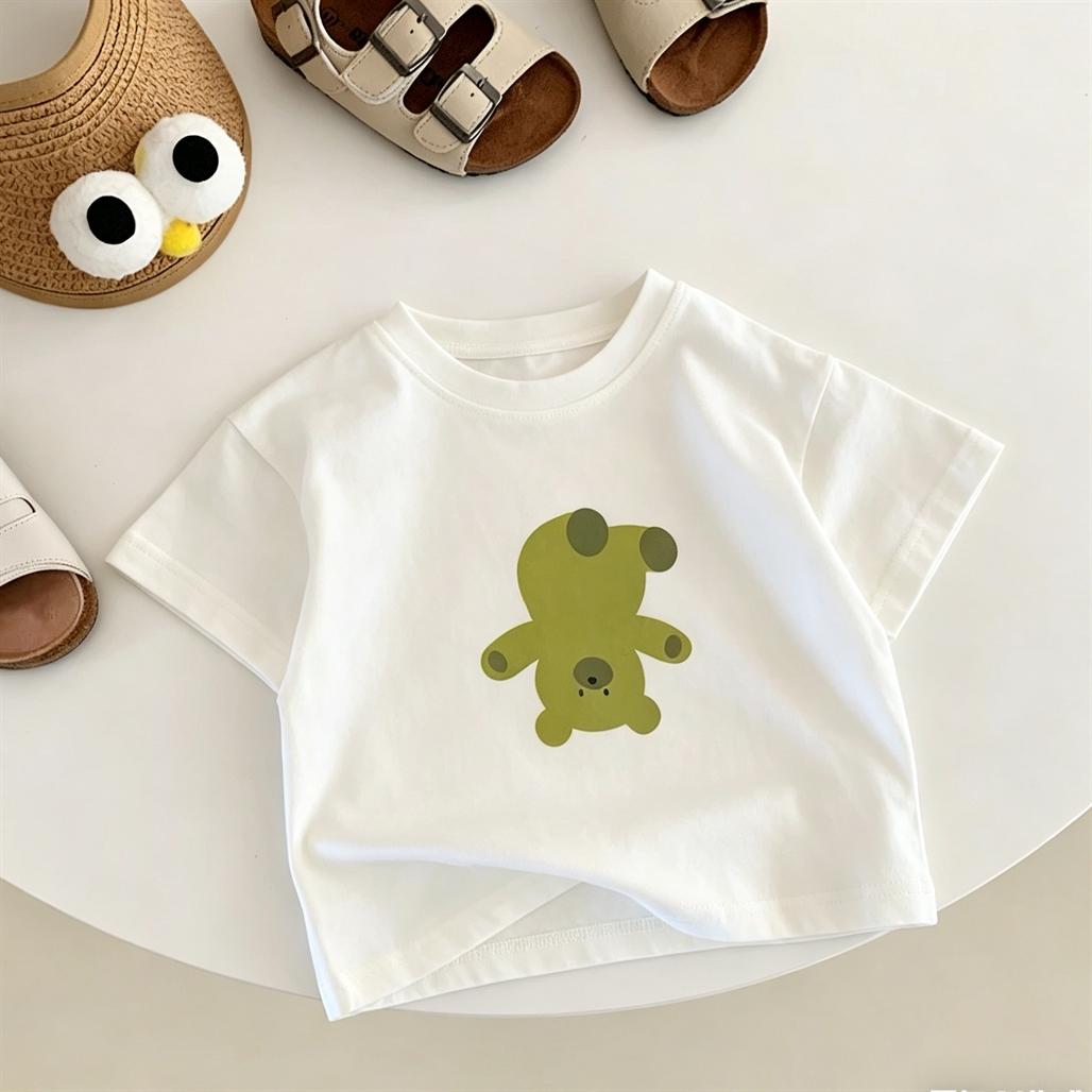 Printing Tshirt Cartoon Printed Short Sleeve Pure Cotton Summer Clothes Simple All-match Base Shirt Toddler New Lovely Tees 100
Printing Tshirt Cartoon Printed Short Sleeve Pure Cotton Summer Clothes Simple All-match Base Shirt Toddler New Lovely Tees 100
