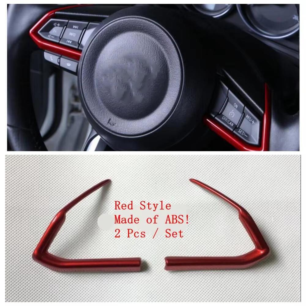 Steering Wheel Button Decoration Cover Trim For Mazda CX-9 CX9 2017 - ABS Red / Matte / Carbon Fiber Accessories Interior красный
Steering Wheel Button Decoration Cover Trim For Mazda CX-9 CX9 2017 - ABS Red / Matte / Carbon Fiber Accessories Interior красный