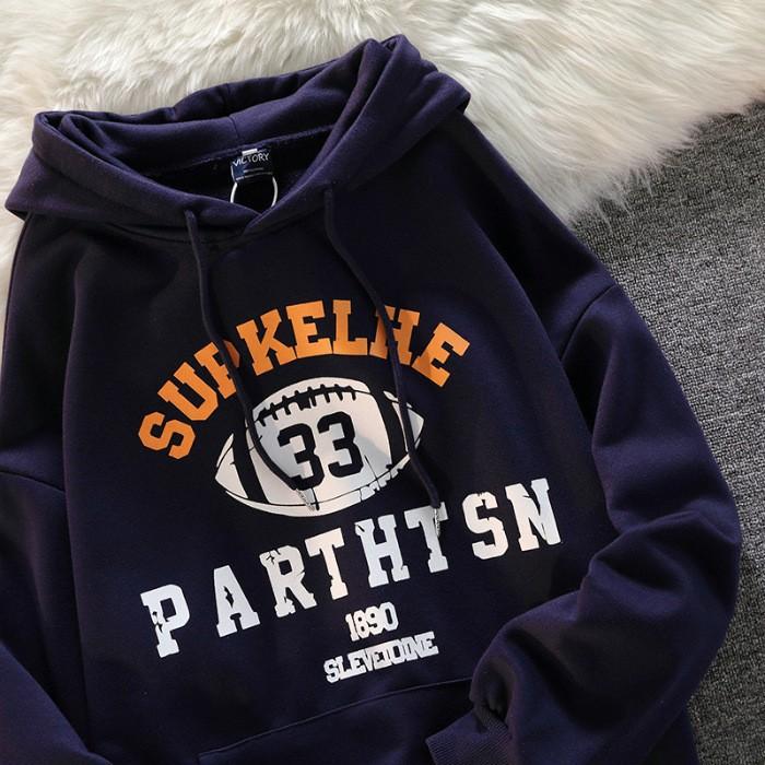 American Retro Casual Sweater Fleece Hooded Men s and Women s Same Autumn and Winter Football Printing Affordable Wholesale Coat 3XL
American Retro Casual Sweater Fleece Hooded Men s and Women s Same Autumn and Winter Football Printing Affordable Wholesale Coat 3XL