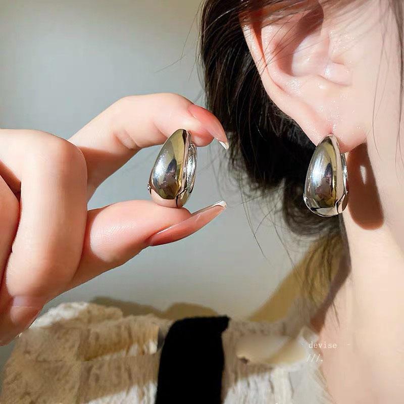 BF CLUB 925 Sterling Silver Earrings For Women Trendy Simple Oval Gold Earring Jewelry Prevent Allergy Party Accessories
BF CLUB 925 Sterling Silver Earrings For Women Trendy Simple Oval Gold Earring Jewelry Prevent Allergy Party Accessories