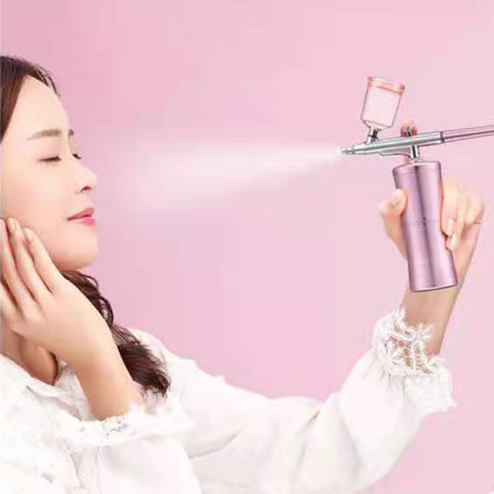 Professional Oxygen Facial Machine Portable Water Oxygen Sprayer Face Skin Moisturizing Oxygen Injection Airbrush Pink
Professional Oxygen Facial Machine Portable Water Oxygen Sprayer Face Skin Moisturizing Oxygen Injection Airbrush Pink