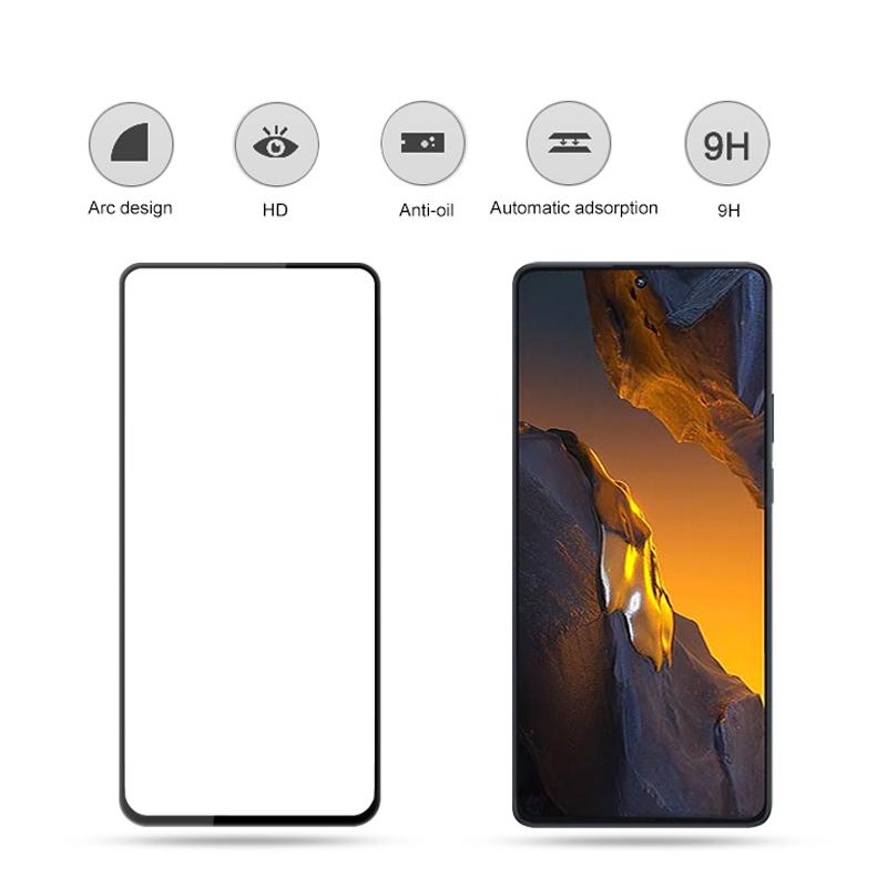 MOCOLO For Xiaomi Poco F5 5G/Redmi Note 12 Turbo Tempered Glass Film Silk Printing Full Screen Protector Black
MOCOLO For Xiaomi Poco F5 5G/Redmi Note 12 Turbo Tempered Glass Film Silk Printing Full Screen Protector Black