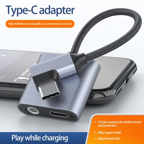 USB C к адаптеру 3,5 мм без потерь 2 в 1, портативный переносной разъем с правой стороны, угол подключения и игра
USB C к адаптеру 3,5 мм без потерь 2 в 1, портативный переносной разъем с правой стороны, угол подключения и игра