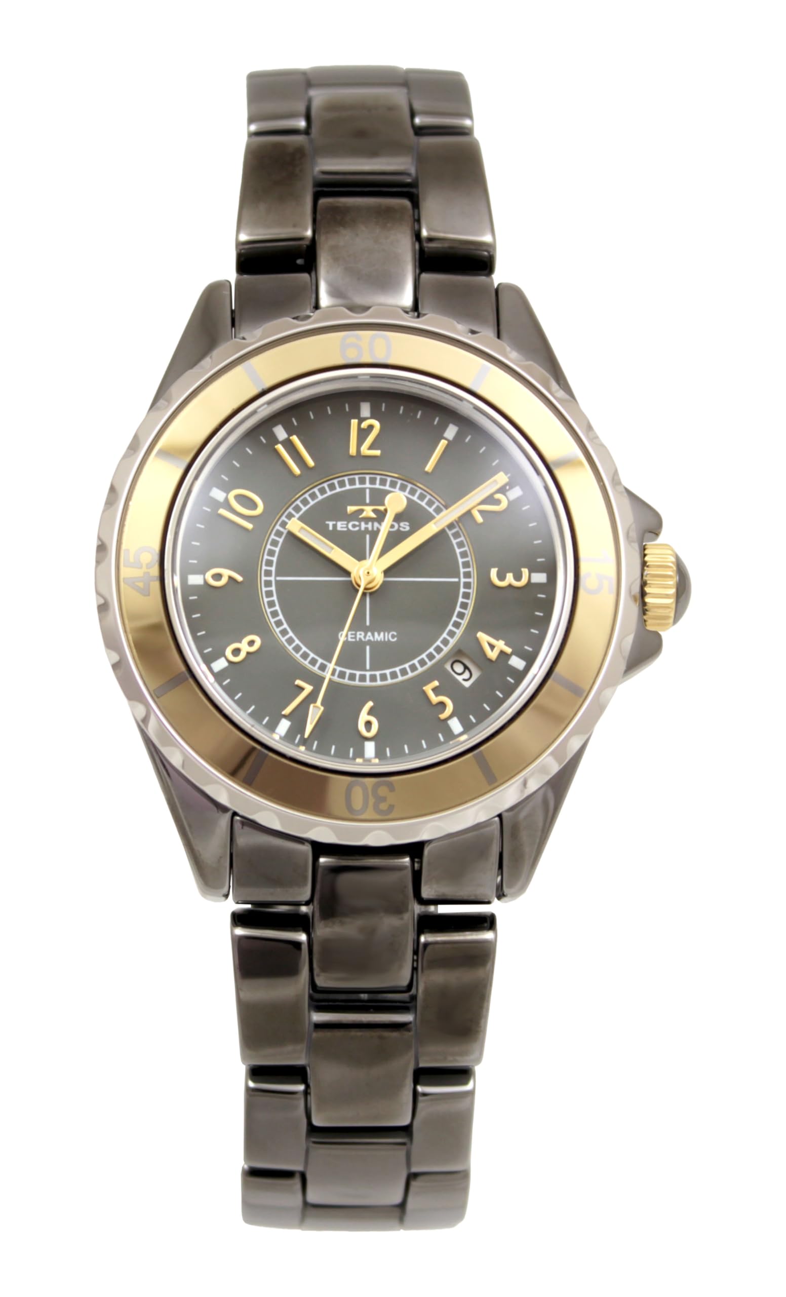 TECHNOS Watch Ceramic Quartz with Metallic Gray and Perfect for and Formal Gift for and Anniversaries Men s T9C24GE, Movement, Lightweight, золотой
TECHNOS Watch Ceramic Quartz with Metallic Gray and Perfect for and Formal Gift for and Anniversaries Men s T9C24GE, Movement, Lightweight, золотой