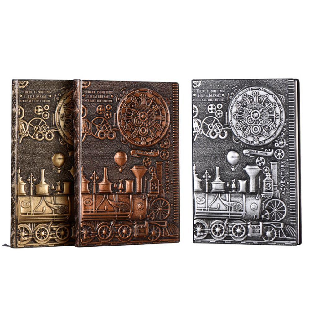 Lined Page Leather Writing Journal Embossed Train Daily Notepad Cool Personal Sketchbook Men бронзовий/червоний
Lined Page Leather Writing Journal Embossed Train Daily Notepad Cool Personal Sketchbook Men бронзовий/червоний